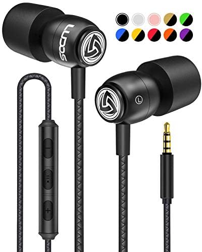 LUDOS 2 Fekete Fülhallgató - Lárma, illetve az Ultra Stílusos Fülhallgató - Kényelmes, Tartós