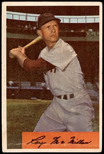 1954 Bowman 12 ERR Roy McMillan Cincinnati Reds (Baseball Kártya) (A Denevérek szerepel 551/1290 Vissza) VG Vörösök