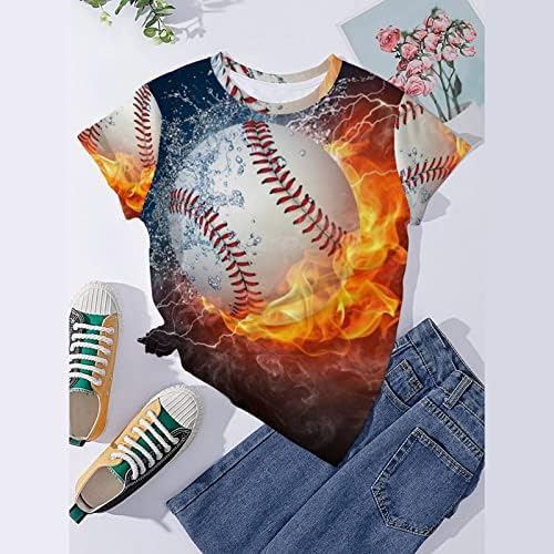 Női Hosszú Ujjú Póló T-Shirt Pólók Női Klasszikus Baseball Nyomtatás Póló T Sportos, Rövid Ujjú Felsők