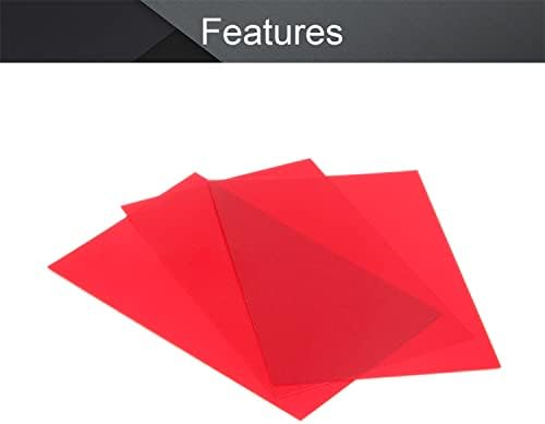 Bettomshin piros-Piros 3D-s Szemüveg Szűrő, Papír, Műgyanta Objektív 3D-s Film, Játék-Extra Frissítés Style24Pcs