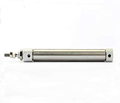 Fevas 16X100 16 mm-es Furat 100mm Stroke CDJ2B Pneumatikus Rozsdamentes Acél Mini Levegő Henger
