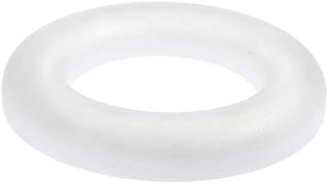 Glorex Hungarocell Fél Gyűrűt, 30 x 30 x 4 cm-es, Fehér
