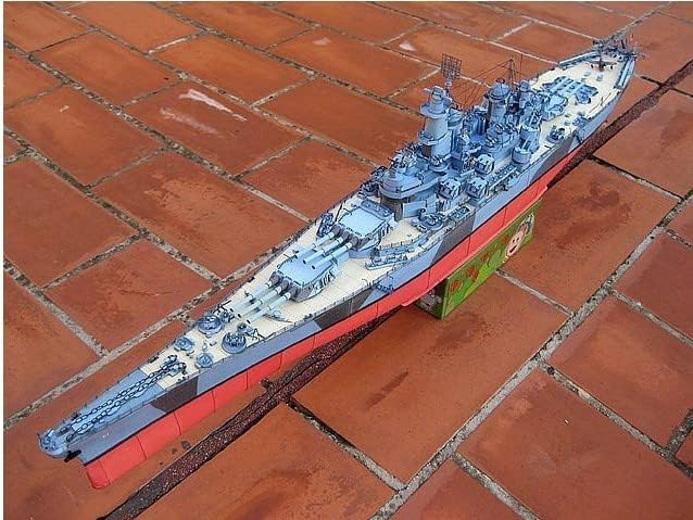 Amerikai egyesült Államok USS Iowa Iowa csatahajó GPMNR61 Papír Modell Kit Játék Gyerekek Ajándékokat
