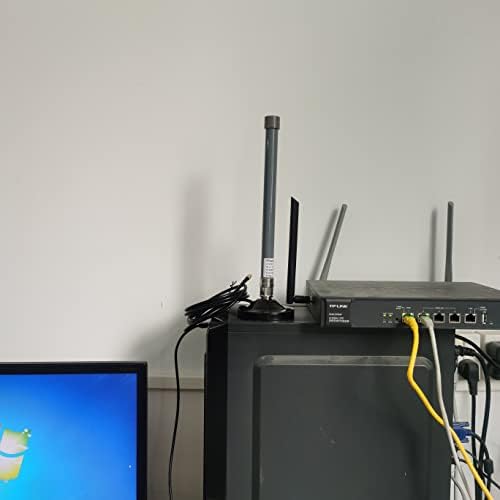 WiFi Antenna Körsugárzó Beltéri Kültéri kétsávos, 2,4 GHz-es 5.8 GHz-es Mágneses Alap RP-SMA 3meters Kábel WiFi Router/PCI-E/WiFi
