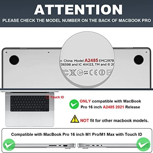 LCMOCICO MacBook Pro 16 colos 2021 2022 A2485 M1 Töltő védőburkolat 140W, Ultra-Vékony, Puha Szilikon Adapter Ujja Esetben