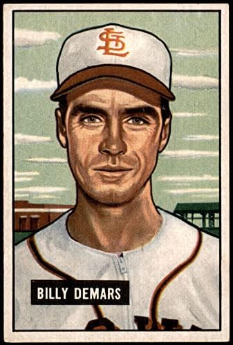 1951 Bowman 43 Billy DeMars St. Louis Browns (Baseball Kártya) EX/MT Browns