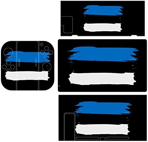 Zászló Észtország Matrica Matricák Borító Bőr Védő Előlap a Nintendo Kapcsoló