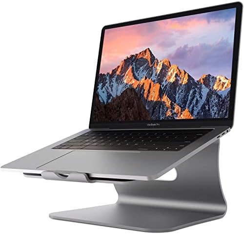 Bestand Laptop Állvány Alumínium Hűtő Számítógép tartó Állvány Apple MacBook Air Pro 11-16 Laptopok (Szürke)