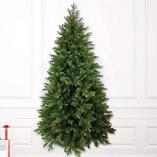 NBLD karácsonyfa Természetes Kövér karácsonyfa Összecsukható Fém Állvány Prémium Fenyő Karácsonyi Díszek 300Cm 1028(Méret:8ft) (8ft)