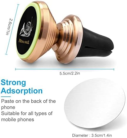 Csiga Szaxofon Telefon Mount 360° - Os Forgó Mobiltelefon tartó Könnyen Telepíthető Autó Szellőzőnyílások Outlet