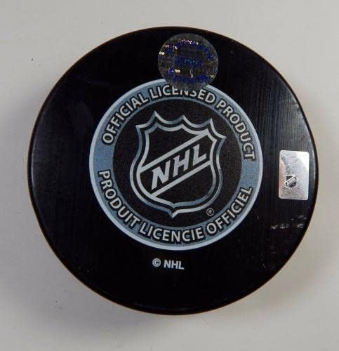 Travis Sanheim Aláírt 2014 NHL Philadelphia-Tervezet Jégkorong Auto 205 - Dedikált NHL Korong