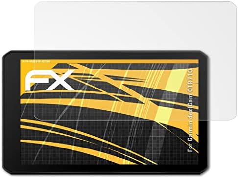 atFoliX képernyővédő fólia Kompatibilis Garmin dezlCam OTR710 Képernyő Védelem Film, Anti-Reflective, valamint Sokk-Elnyelő FX Védő Fólia