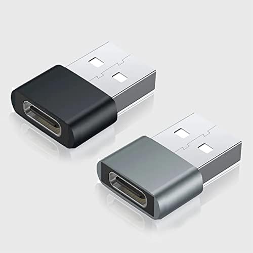 USB-C Női USB Férfi Gyors Adapter Kompatibilis A Samsung SM-G991B Töltő, sync, OTG Eszközök, Mint a Billentyűzet, Egér, Zip, Gamepad, pd(2pack)