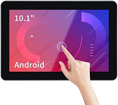 TouchWo 10.1 hüvelykes Érintőképernyős Monitor, Android All-in-One PC Tartalmazza WiFi, Beépített Hangszórók, Elfog egy
