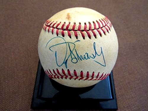 Darryl Eper 1983 Újonc york Mets Aláírt Auto Vtg Gu rágták Feeney Baseball Psa - Dedikált Baseball