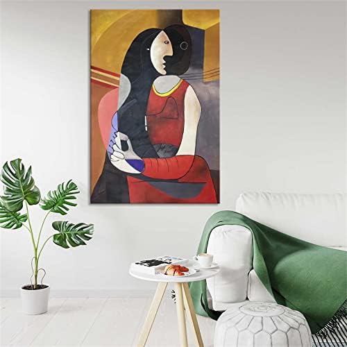 YEHEI Picasso Stílus Nő Festmény, Kézzel Festett Olaj Festmény, Absztrakt Festmény, Art Fali Dekoráció Nappali, Hálószoba, Iroda,
