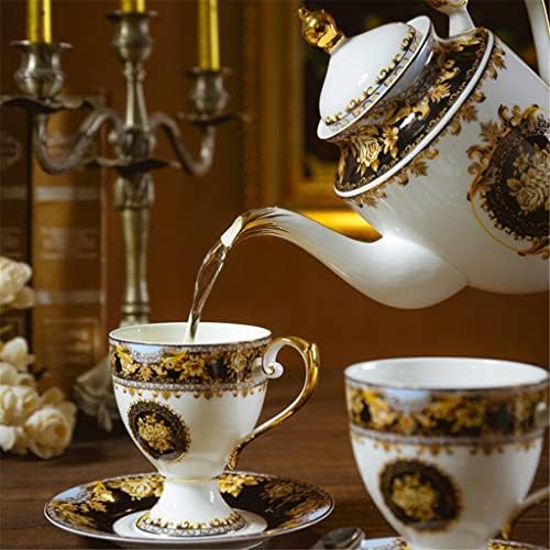 N/A az Európai stílusú Bíróság Kávé Meghatározott Nemes, Elegáns Délutáni Tea Tea Set Set Home Házavató Esküvői Emlék