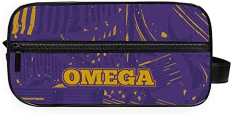 BBGreek Omega Psi Phi Testvériség Kellékek - Utazás Szervező Tisztálkodási Táska/DOPP Kit - Absztrakt - Személyre szabott - Hivatalos