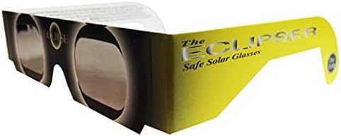 Napfogyatkozás Szemüveg - ISO Minősített, CE által Jóváhagyott - 3 Pár - Sárga Nap - Solar Árnyalatok