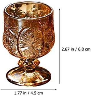 Cabilock Tequila 2db Vintage pohár Kehely Serleg Csésze Dombornyomott Likőr Serleg Középkori Gótikus Bor Csésze feles Poharat