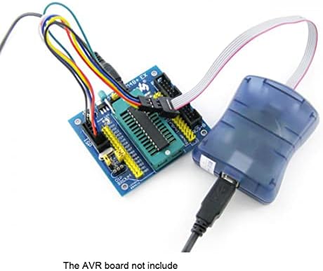 Kompatibilis Atmel az AVR ISP mk2 MKII ATMEL AVR Programozó USB AVRISP XPII a-Rendszer Programozó Támogatja az AVR Studio 4/5/6/7