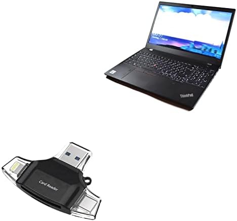 BoxWave Smart Modul Kompatibilis Lenovo ThinkPad T15p (21DA) (Smart Modul által BoxWave) - AllReader SD Kártya Olvasó, microSD Kártya Olvasó