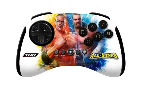 PlayStation 3 WWE All Stars Vezeték nélküli Verekedés Pad A Rock and Triple H