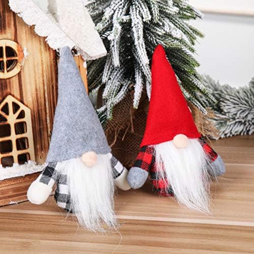Amosfun Karácsonyi Gnome Xmas svéd tomte barátja Skandináv Gnómok Északi Gnome Manó Figura Karácsonyi Haza Fél Haza Kandalló Asztal