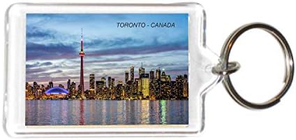 Kanada Kanadai Ontario, Toronto Akril Keychains KeyRings Jogosultjai