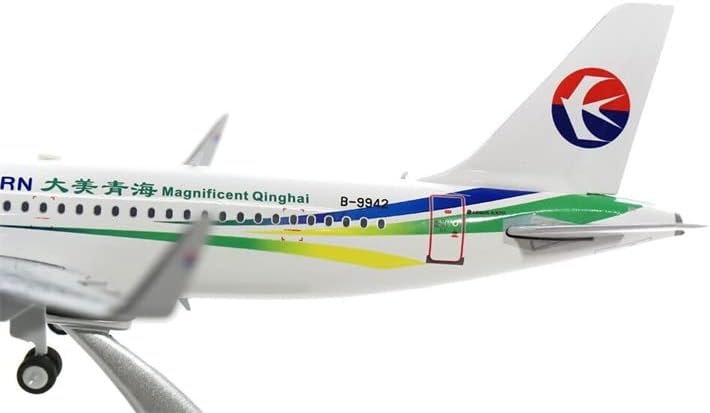 Fedélzeti 200 China Eastern Airlines Airbus A320-214 B-9942 állvánnyal Limited Edition 1/200 FRÖCCSÖNTÖTT Repülőgép Előre elkészített