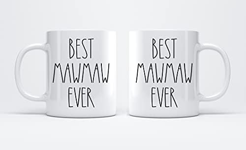 A legjobb Mawmaw Valaha Bögre - Ajándékok Karácsonyra - Mawmaw Születésnapi Ajándékok Bögre - apák Napja/anyák Napja - Családi Bögrét A Szülinapi