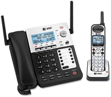 Az AT&T SB67138 Dect_6.0 1-Készülék Vezetékes Telefon, Fekete