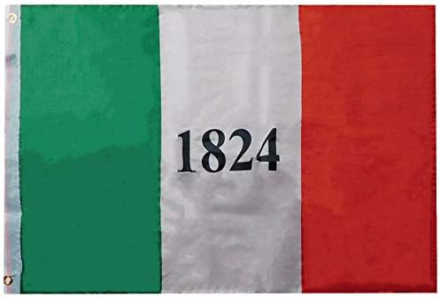 Az amerikai Nagykereskedelmi Áruház Alamo 1824 Texas TX Prémium Minőségű Kemény Tex Nylon 2x3 2'x3' Zászló Banner