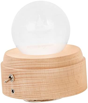 Abaodam 1 Állítsa be a 3D-s Forgó Kristály Lámpa Betlehemes Díszek Gyerekeknek Üveg Hógömb LED Üveg Búra Csillogó Kupola Víz Globe Romantikus