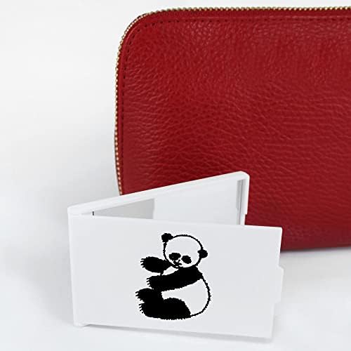 Azeeda 'Ül Panda' Compact/Utazás/Pocket Smink Tükör (CM00033888)
