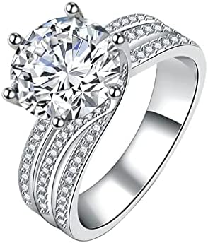 Gyűrű Alakú, Eljegyzési Gyűrűk, A Nők Eljegyzési Gyűrűk Házassági Ígéret Gyűrű A Menyasszonyi Feleségem Barátnője