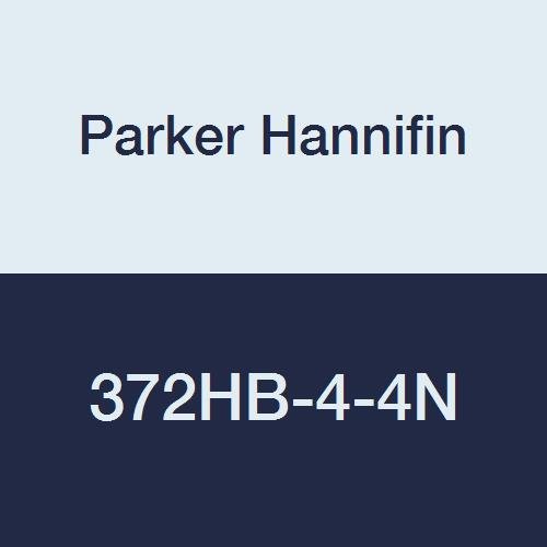 Parker Hannifin 372HB-4-4N Par-Barb Nylon Férfi Ág Tee Illeszkedő, 1/4 Tömlő Barb x 1/4 Férfi NPT, Fehér