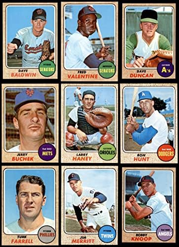 1968 Topps Baseball 50 Kártya Starter Set/Sok (Baseball Szett) EX/MT+