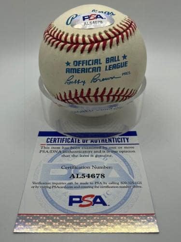 Bob Citrom Cleveland indians Aláírt Autogramot Hivatalos MLB Baseball PSA DNS - *78 - Dedikált Baseball