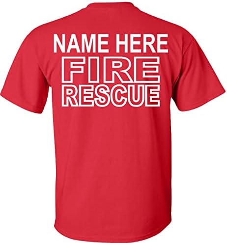 Egyéni Tűzoltóknak T-Shirt Személyre Szabott