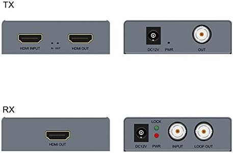 1Pair Extender Át HDMI Koax HD Kit Koaxiális Kábel Átviteli Extender, Biztonsági Kamerák, Koaxiális HDMI Koaxiális Hurok