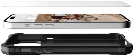 URBAN ARMOR GEAR UAG iPhone 14 Pro Max Esetben 6.7 Uralkodó Pro Kevlar Ezüst - Kompatibilis MagSafe védőburkolat & 6.7 Prémium Edzett