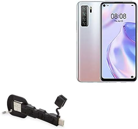 Kábel Huawei Nova 7 SE 5G Ifjúsági (Kábel által BoxWave) - USB-C-Típusú Kulcstartó Töltő, kulcstartó 3.1 C Típusú USB-Kábel a