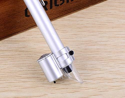 LIXFDJ Boutique Nagyító glassPortable 25X Nagyító Pen/LED Mikroszkóp, Nagyító/Kézi Nagyító/Antik Ékszerek Értékelési Nagyító/Nagyító