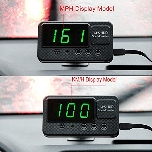 KingNeed Eredeti Univerzális GPS Head Up Display Sebességmérő kilométer-Számláló, Autó, Digitális Fordulatszám Kijelző KM / h Felett