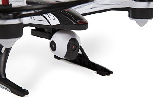 A világ Tech Játékok Elit Mini Orion Kémrepülőt 2,4 GHz-es 4.5 CH Kép/Videó Kamera RC Quadcopter, Fehér, 12 x 7.75 x 4.25