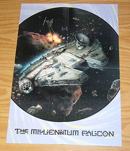 Star Wars: a Millennium Falcon üldözött Nyakkendő Harcosok - 14 x 20 kétoldalas Poszter - a Lucasfilm ; poszter (0152X-F)