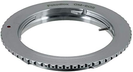 Fotodiox bajonett Adapter Kompatibilis Olympus Zuiko (OM) 35mm-es Objektív Canon EOS (EF EF-S) Mount D/SLR Fényképezőgép - a Gen10