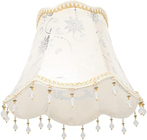 Vaguelly Vintage Európai Lámpa Árnyalatok Viktoriánus Lámpaernyők Királyi Harang Alakú Lámpabúra a Gyöngy, Csipke, Fringe,Lámpaernyők