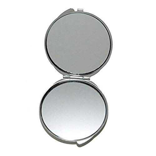 Tükör,Kompakt Tükör,Ruby Torkú Kolibri Kerek Tükör,1 X 2X Nagyító